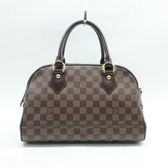 100% Authentic Louis Vuitton Duomo Damier Ebene Canvas Hand Bag - Picture 2 of 12